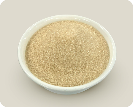 有機砂糖のほどよい甘さ