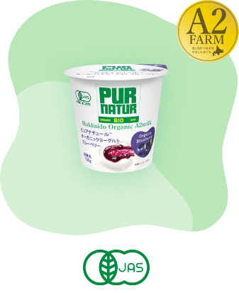 ピュアナチュールオーガニックヨーグルトブルーベリー